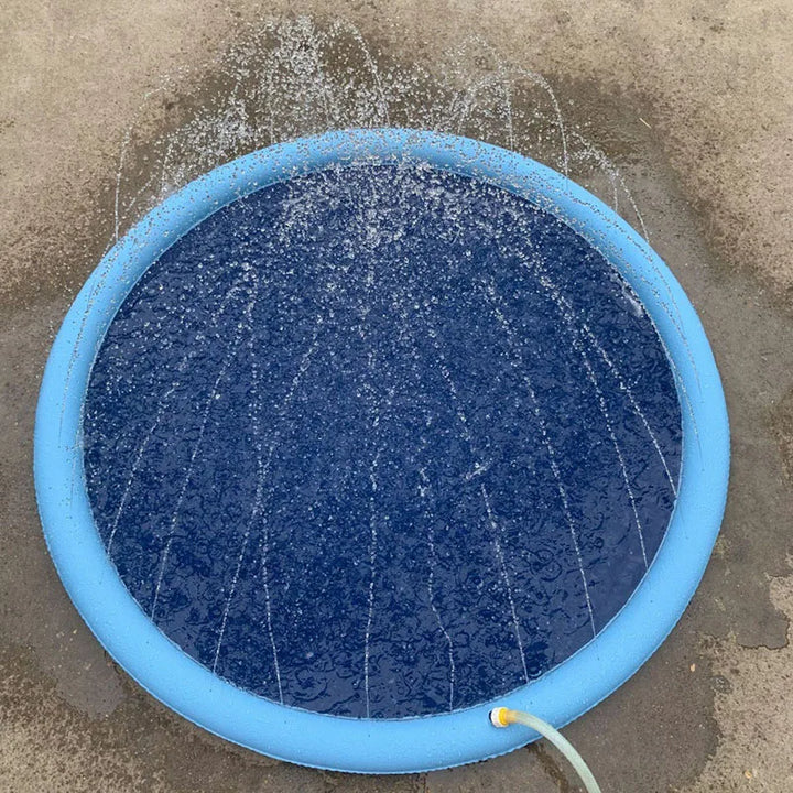 Dog Splash Pad | Inflatable Sprinkler Pool Toy