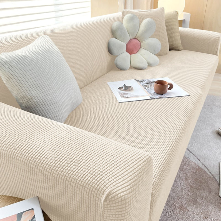 Stylish Stretch Sofa Cover – Elastic Protective Couch Cover for Pets