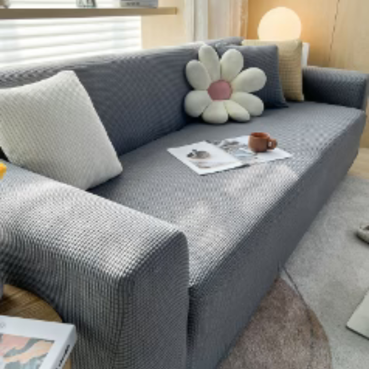 Stylish Stretch Sofa Cover – Elastic Protective Couch Cover for Pets
