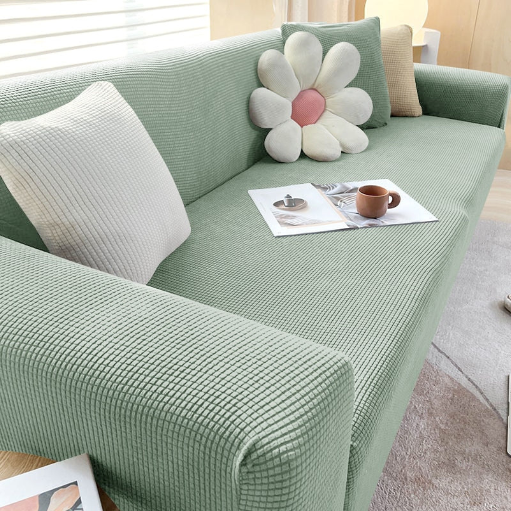 Stylish Stretch Sofa Cover – Elastic Protective Couch Cover for Pets