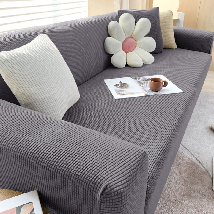 Stylish Stretch Sofa Cover – Elastic Protective Couch Cover for Pets