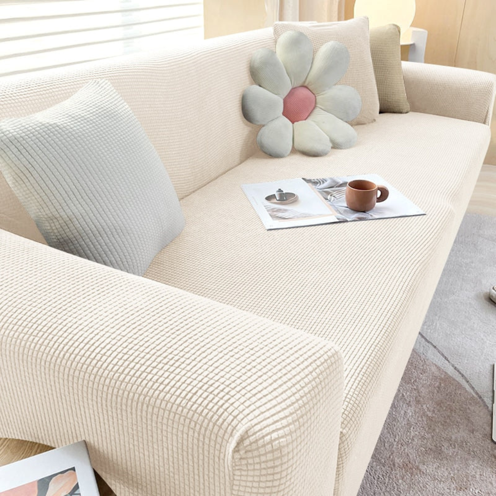 Stylish Stretch Sofa Cover – Elastic Protective Couch Cover for Pets