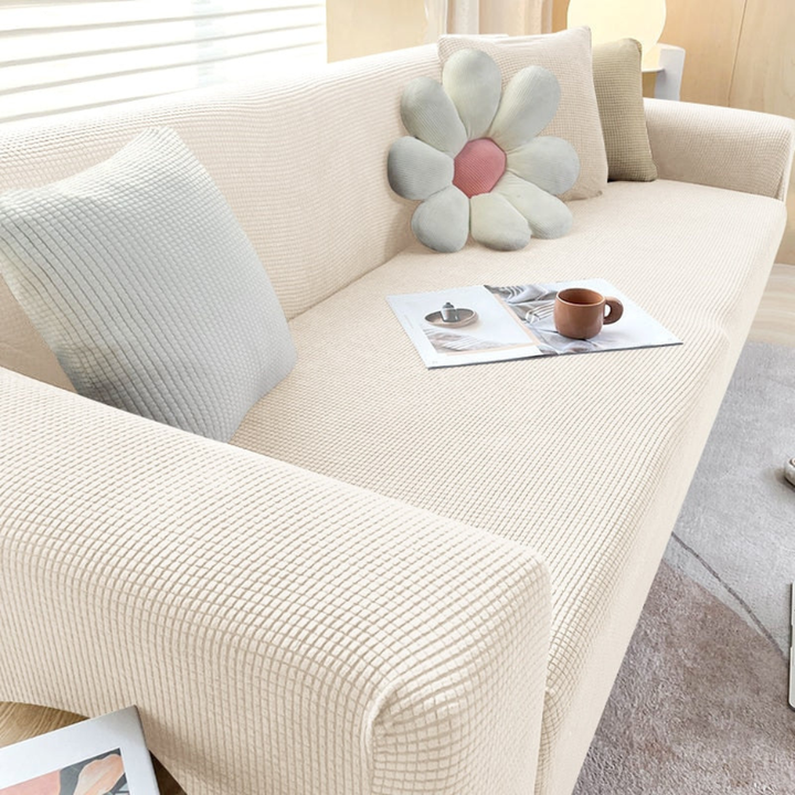 Stylish Stretch Sofa Cover – Elastic Protective Couch Cover for Pets