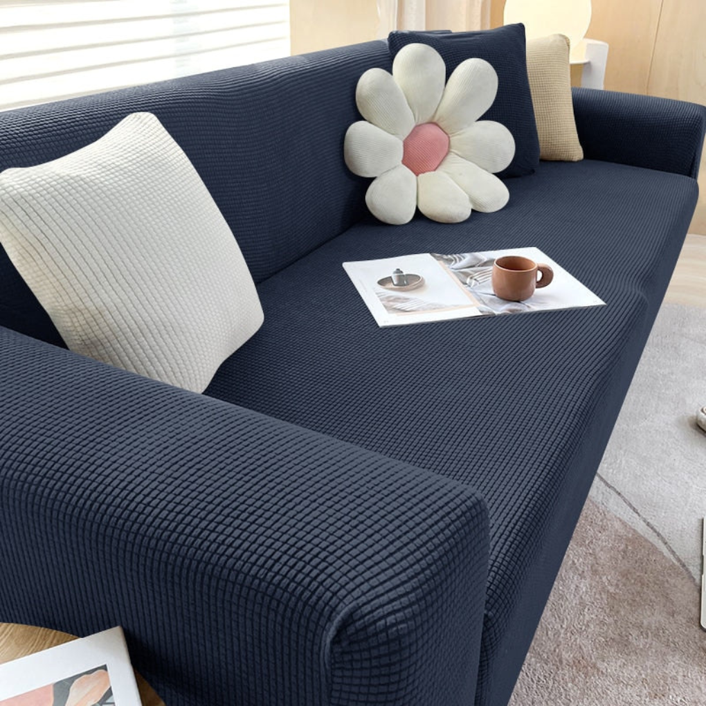 Stylish Stretch Sofa Cover – Elastic Protective Couch Cover for Pets