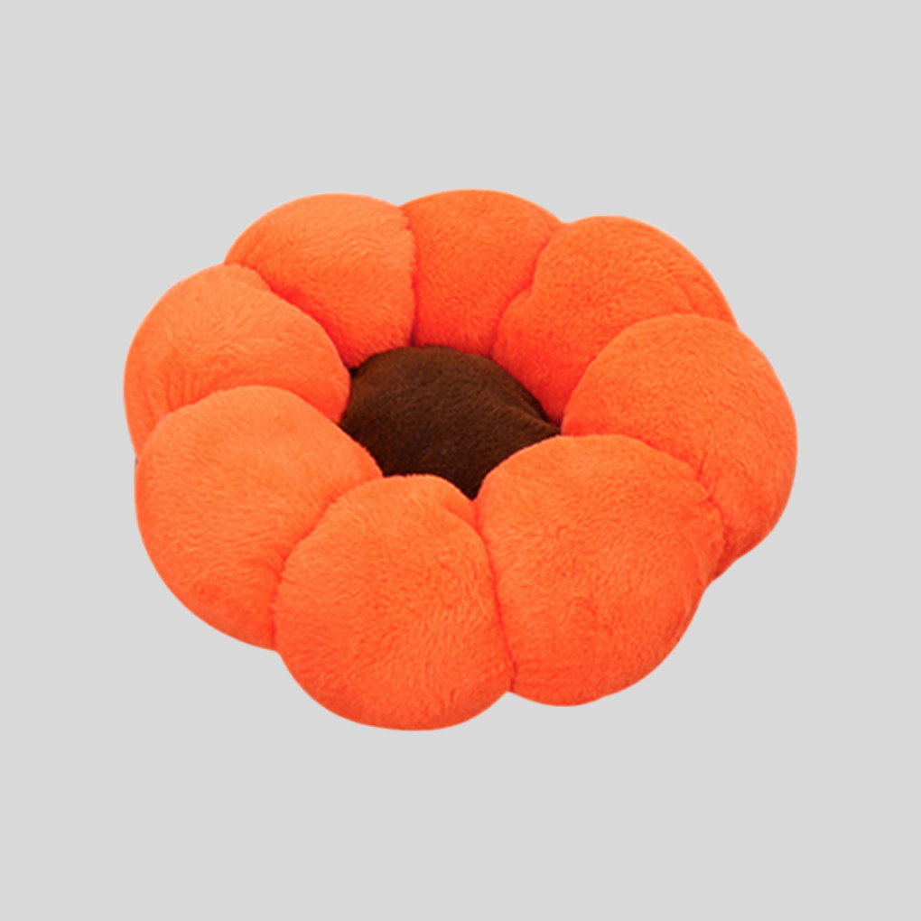 Flower-Shaped Cat Bed – Cozy Plush Pet Bed for Cats