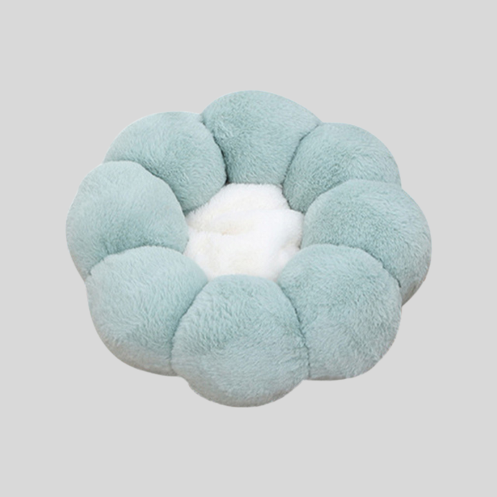 Flower-Shaped Cat Bed – Cozy Plush Pet Bed for Cats