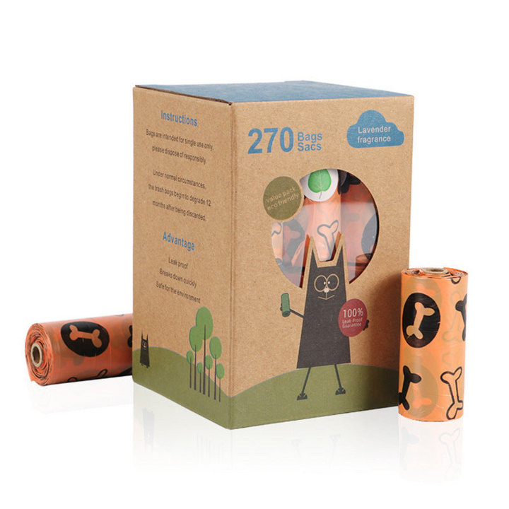 Eco-friendly Poop Bags with Convenient Dispenser