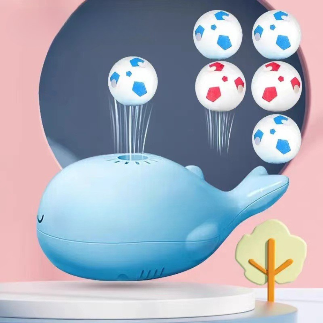 Interactive air ball toy for cats