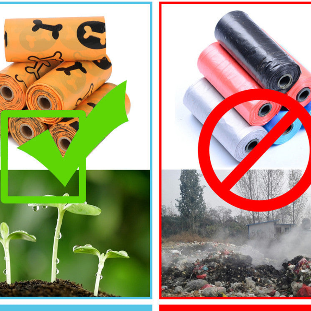 Eco-friendly Poop Bags with Convenient Dispenser