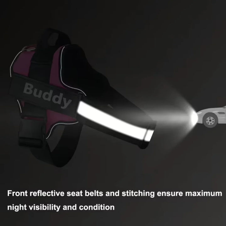 No Pull Dog Harness | Breathable Vest | Reflective Design | Adjustable Fit for Small to Large Dogs