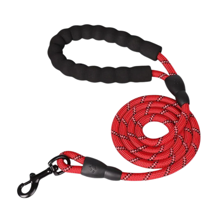 Reflective Dog Lead | Heavy Duty Nylon | Padded Handle