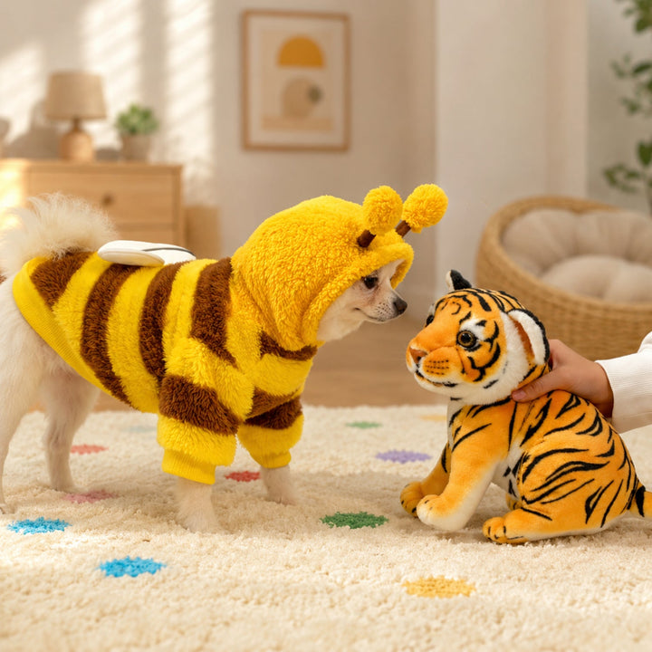 Honey Bee Pet Jumper | Cosy Four-Leg Autumn & Winter Outfit