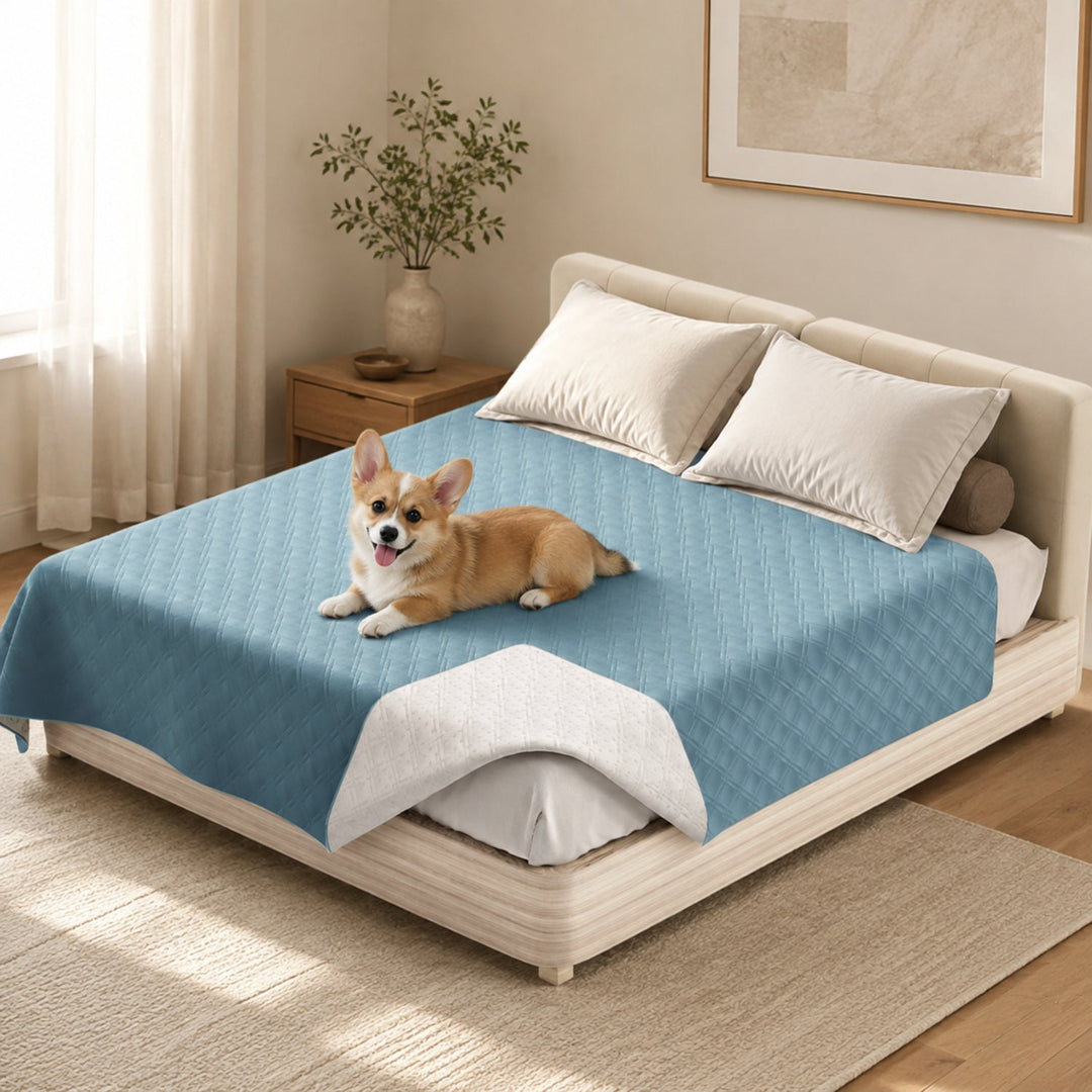 Water-Repellent Pet Blanket | Washable Mattress & Sofa Protector