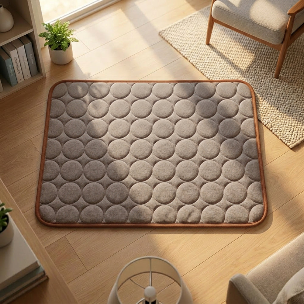 Dog Cooling Mat | Self Cooling Pad for Dogs | Breathable Summer Bed | No Water or Electricity Needed | Indoor & Outdoor