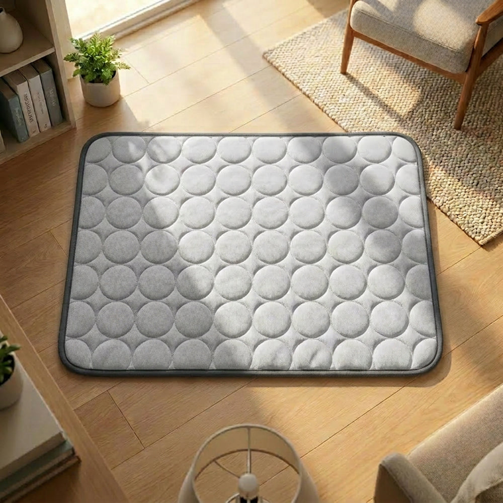 Dog Cooling Mat | Self Cooling Pad for Dogs | Breathable Summer Bed | No Water or Electricity Needed | Indoor & Outdoor