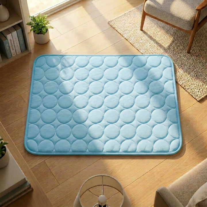 Dog Cooling Mat | Self Cooling Pad for Dogs | Breathable Summer Bed | No Water or Electricity Needed | Indoor & Outdoor