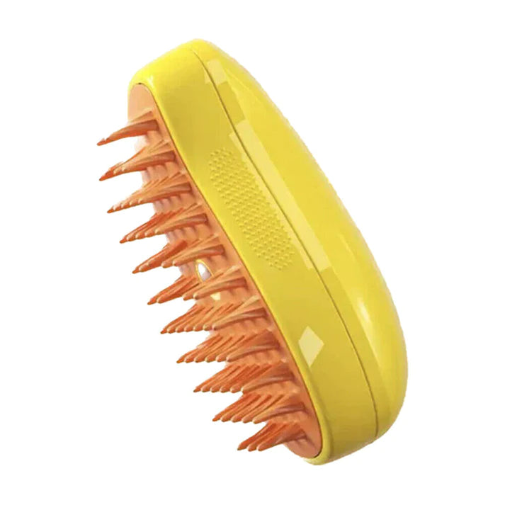 Electric Pet Grooming Brush | Soft Silicone Dog Comb with Water Spray | Hair Removal Tool