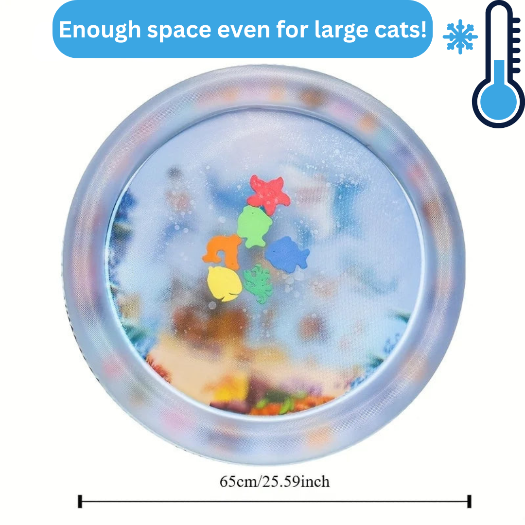 Interactive Cooling Water Bed for Cats 2.0