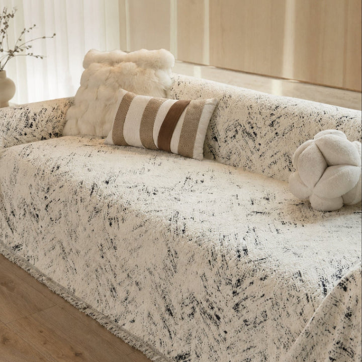 Foggy Cloud Sofa Throw | Chenille | Anti-Slip Scratch-Resistant Pet Cover