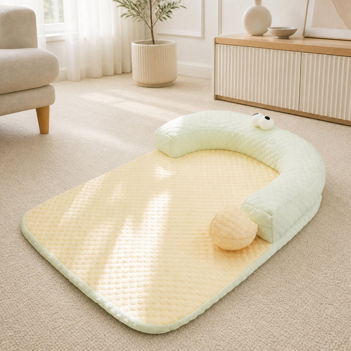 Dog Bed & Cat Bed | Question Mark Cooling Pet Mat | Breathable & Washable