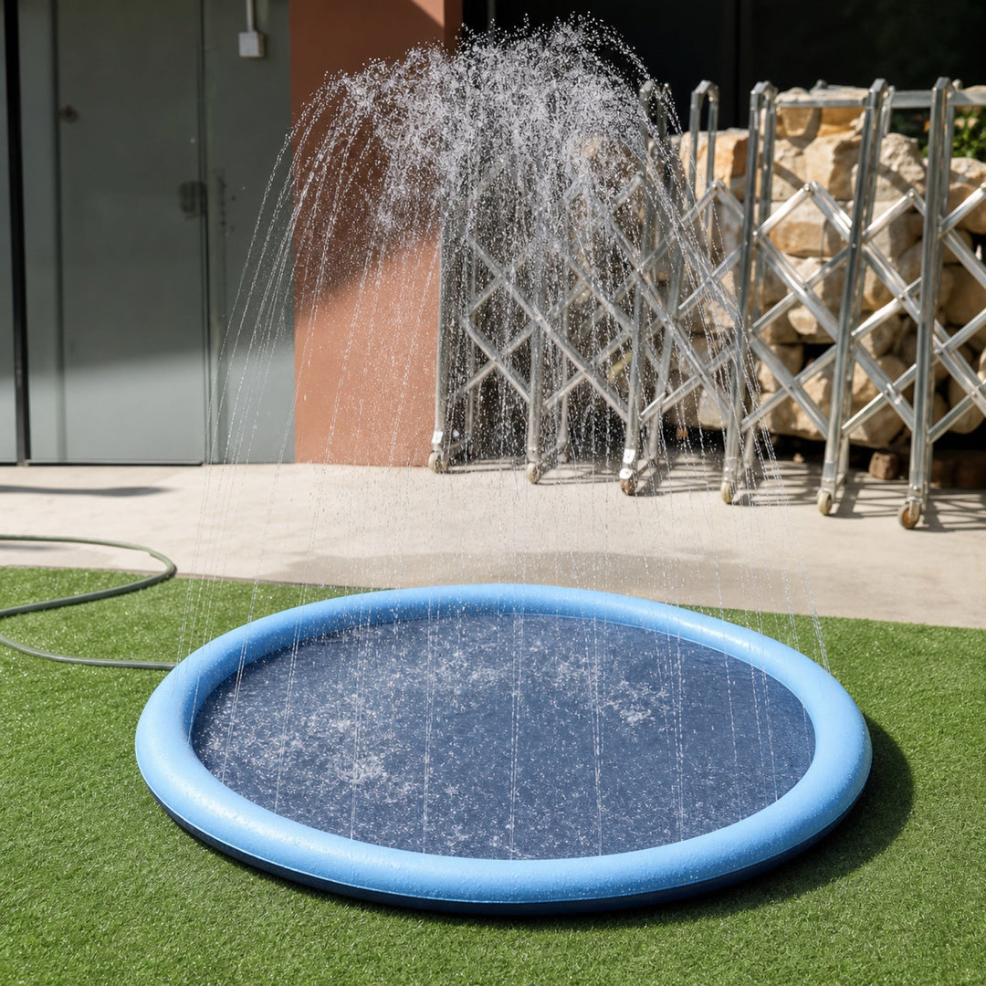Dog Splash Pad | Inflatable Sprinkler Pool Toy