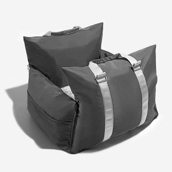 Dog Car Seat Cover | Waterproof Seat Protector | Non-Slip Travel Bed with Safety Bolsters
