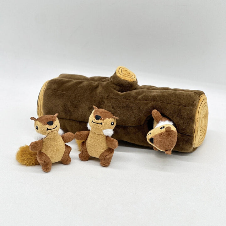 Interactive Squirrel Hide-and-Seek Dog Toy (1 Squirrel only)