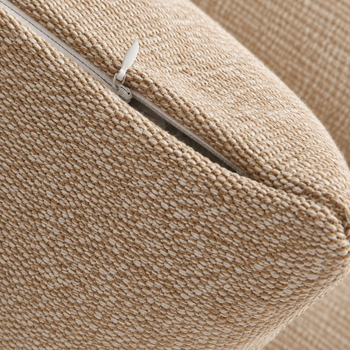 Sofa Cover | Cotton-Linen | Non-Slip Sofa Protector with Lace Trim