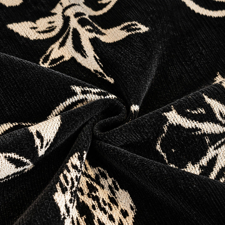 Secret Garden Chenille Sofa Throw | Reversible & Machine Washable