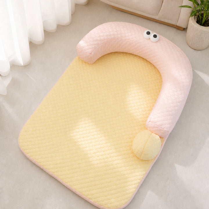 Dog Bed & Cat Bed | Question Mark Cooling Pet Mat | Breathable & Washable