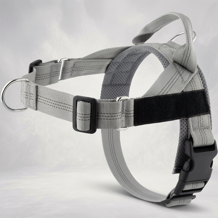 Personalized Reflective No-Pull Dog Harness with Custom Name Patch