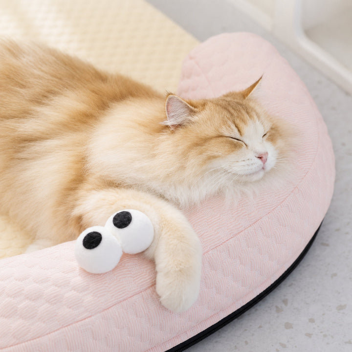 Dog Bed & Cat Bed | Question Mark Cooling Pet Mat | Breathable & Washable