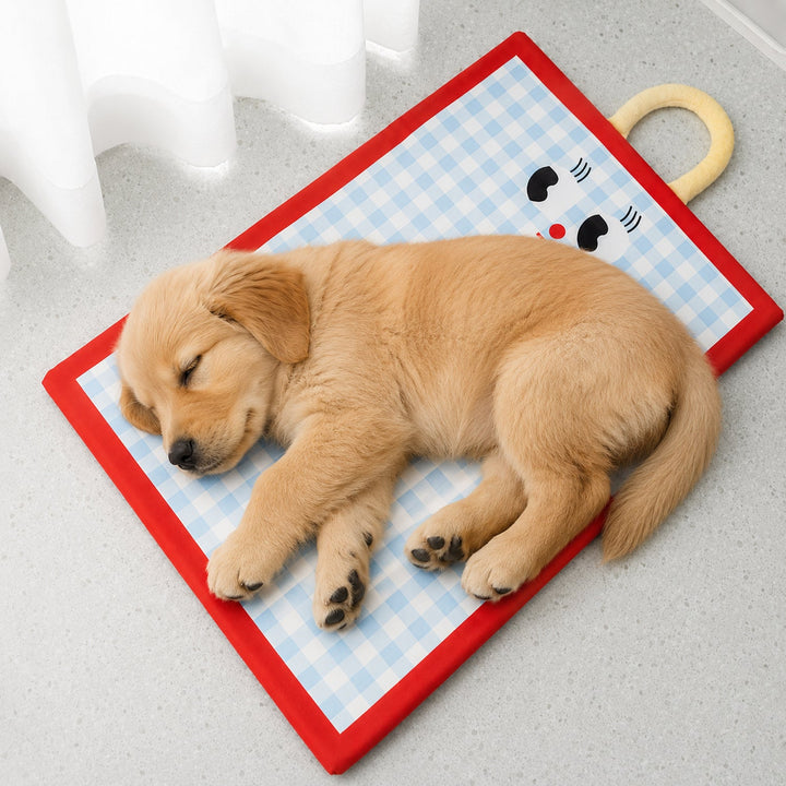 Waterproof Dog Bed & Cat Bed | Foldable Air-Skin Pet Mat | Machine Washable