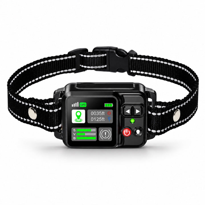 GPS Wireless Dog Fence | Invisible Boundary System 15-2000m Range | Rechargeable & Waterproof | No Wire Installation