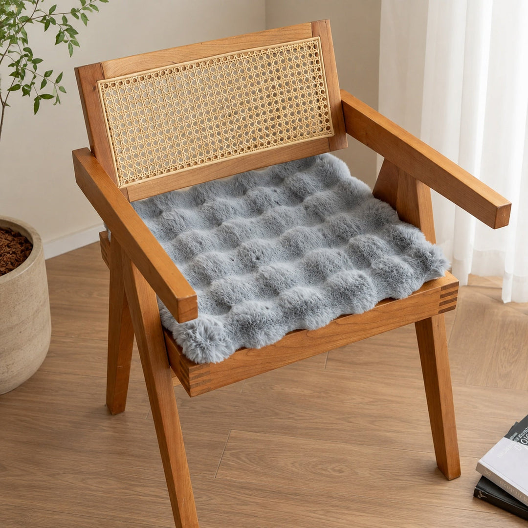 Dog Bed & Cat Bed | Tufted Plush Pet Mat | Soft Cushion for Floors & Chairs