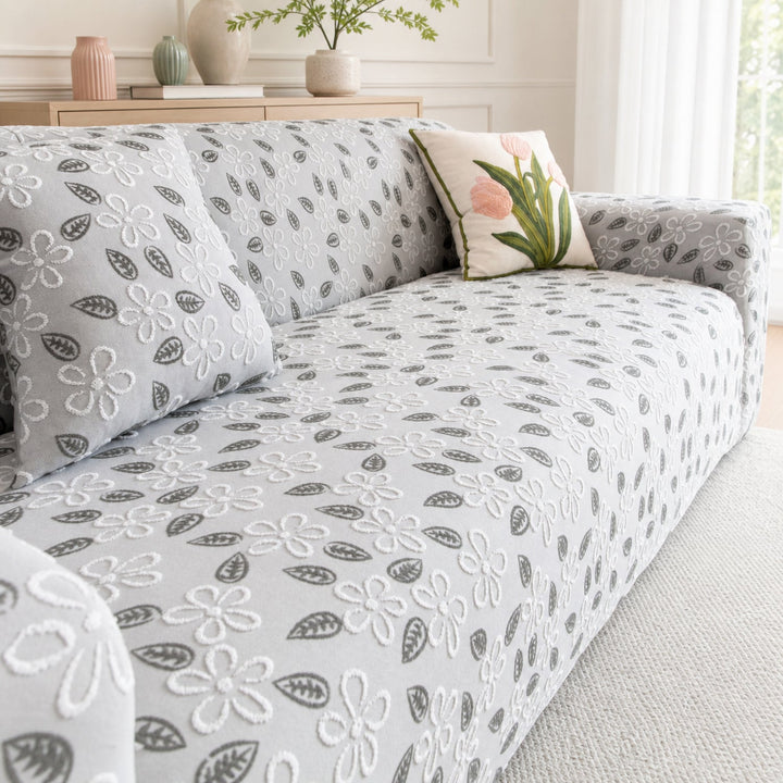 Petal Garden Sofa Protector | Stretch Full-Coverage Elasticated Cover