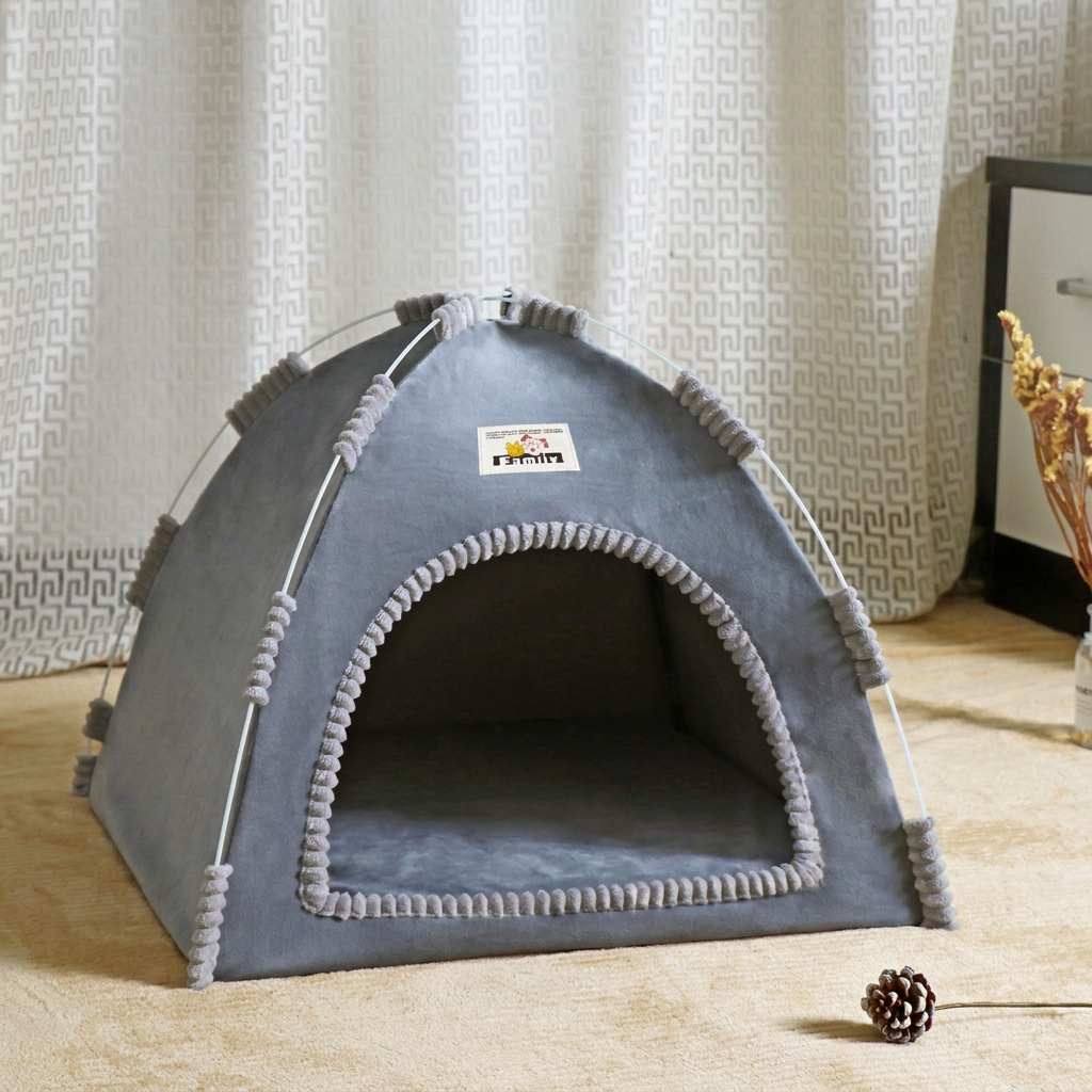Breezy Cat Tent – Portable Shade & Comfort for Warm Days
