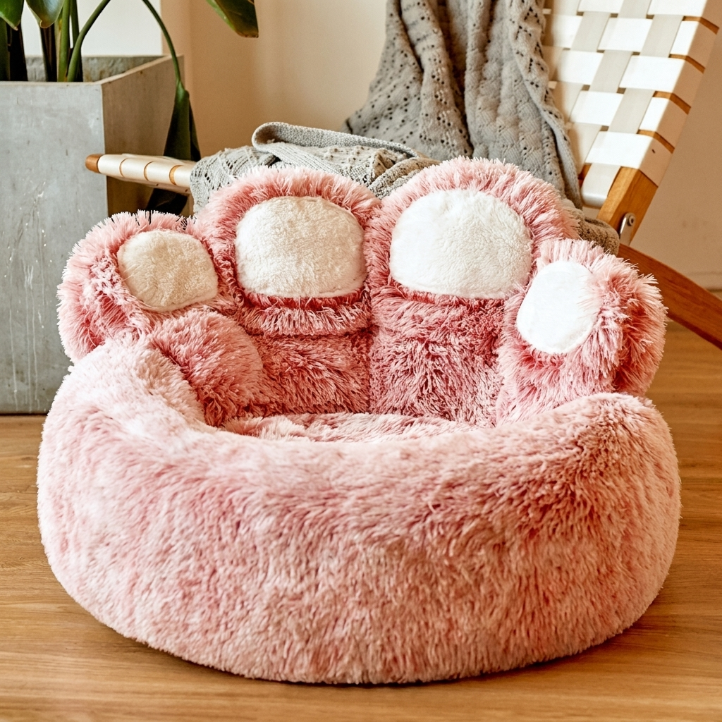 Calming Dog Sofa Bed with Removable Cover