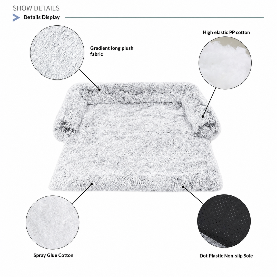 Plush Pet Warming Bed Mat