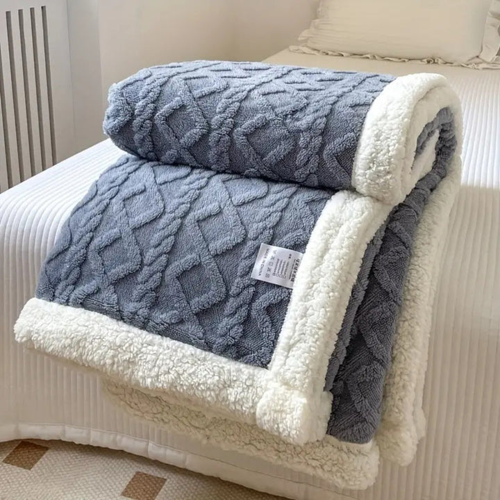 Sherpa Blanket – Ultra Soft & Warm Plush Pet Blanket for Dogs & Cats