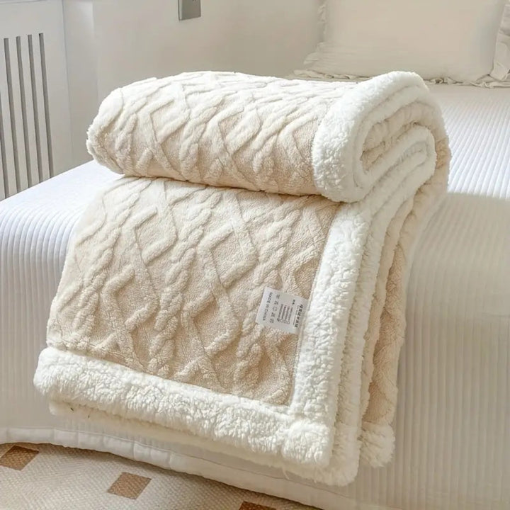 Sherpa Blanket – Ultra Soft & Warm Plush Pet Blanket for Dogs & Cats