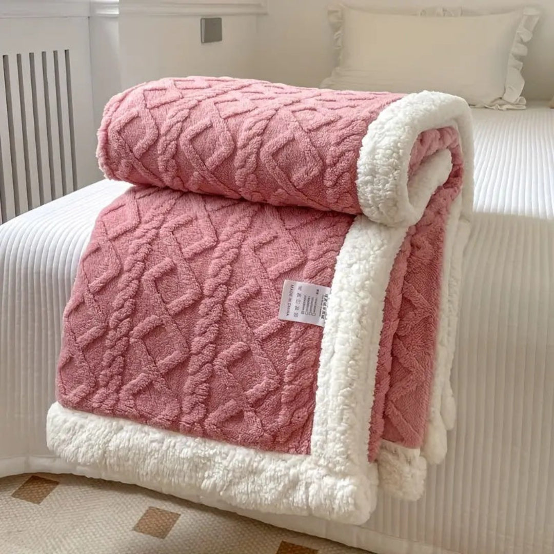 Sherpa Blanket – Ultra Soft & Warm Plush Pet Blanket for Dogs & Cats