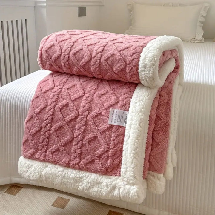 Sherpa Blanket – Ultra Soft & Warm Plush Pet Blanket for Dogs & Cats