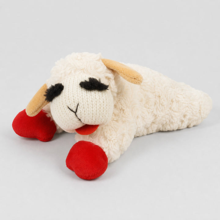 Lamb Plush Dog Toy | Squeaky Interactive Toy | Soft Chew Play