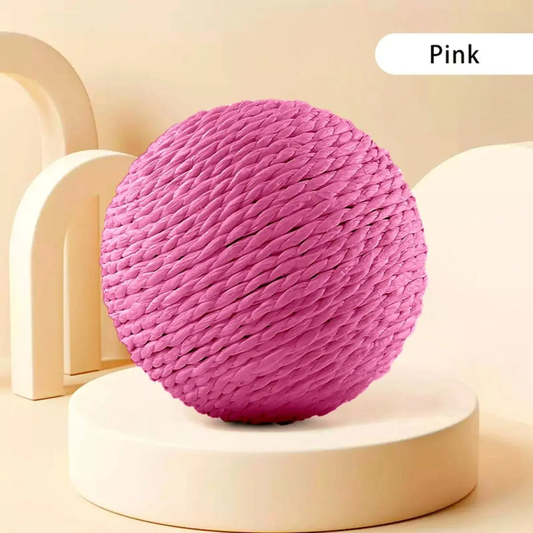 10CM Interactive Sisal Cat Scratching Ball