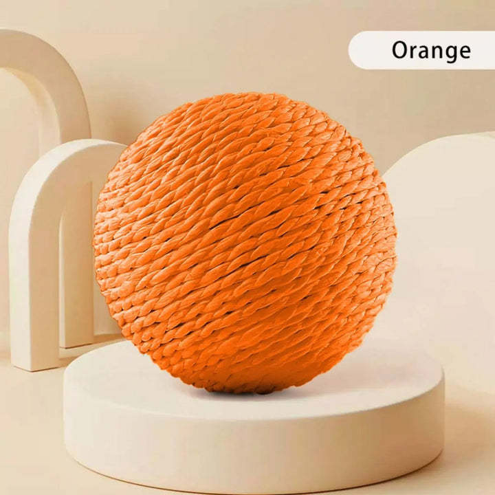 10CM Interactive Sisal Cat Scratching Ball