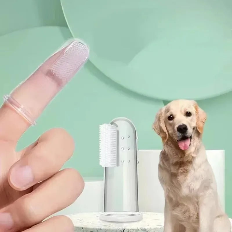 Hot Selling Soft Pet Finger Toothbrush