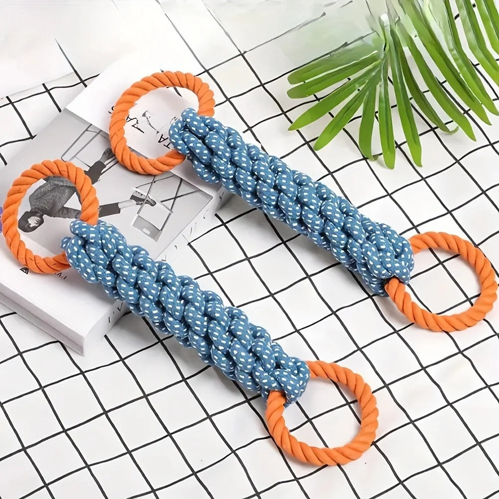 Dog Rope Toy with Double Ring