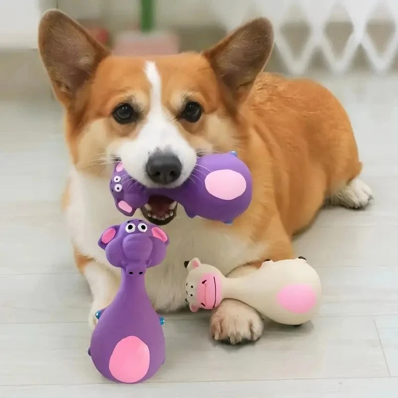Squeaky Interactive Throw Toy