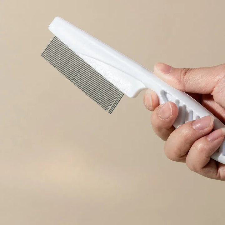 Pet Hair Shedding Comb Stainless Steel Flea Comb